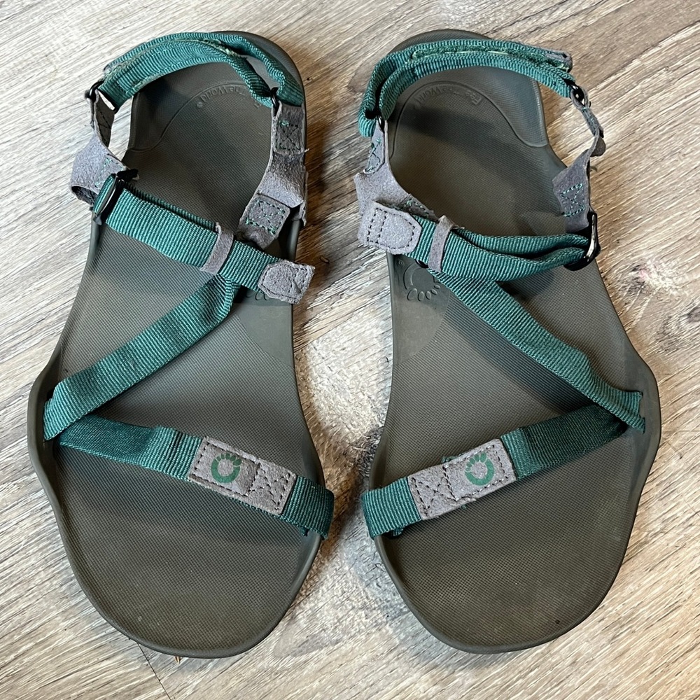 Xero Shoes Z-Trail EV Womens 9 Spruce Green Minimalist Barefoot Sport Sandals